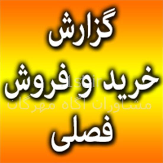 گزارش خرید و فروش فصلی